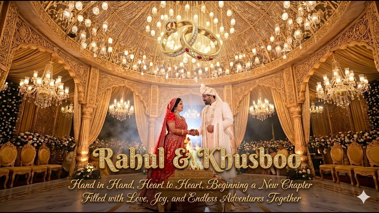 Rahul & Khusboo | Two Hearts, One Journey