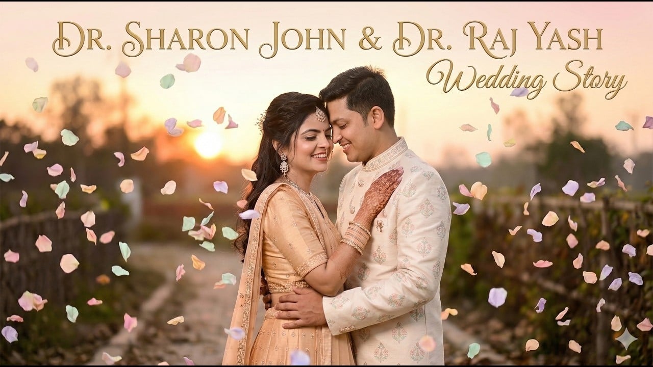Dr. Sharon & Dr. Raj Yash | Cinematic Love Story